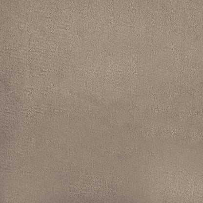 Tweezitsbank met kussens 140 cm microvezelstof taupe