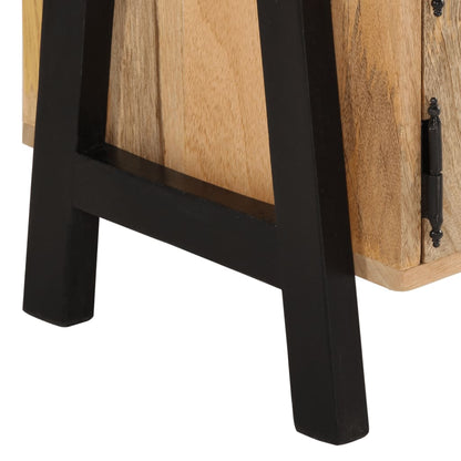 Tv-meubel 110x35x40 cm massief mangohout