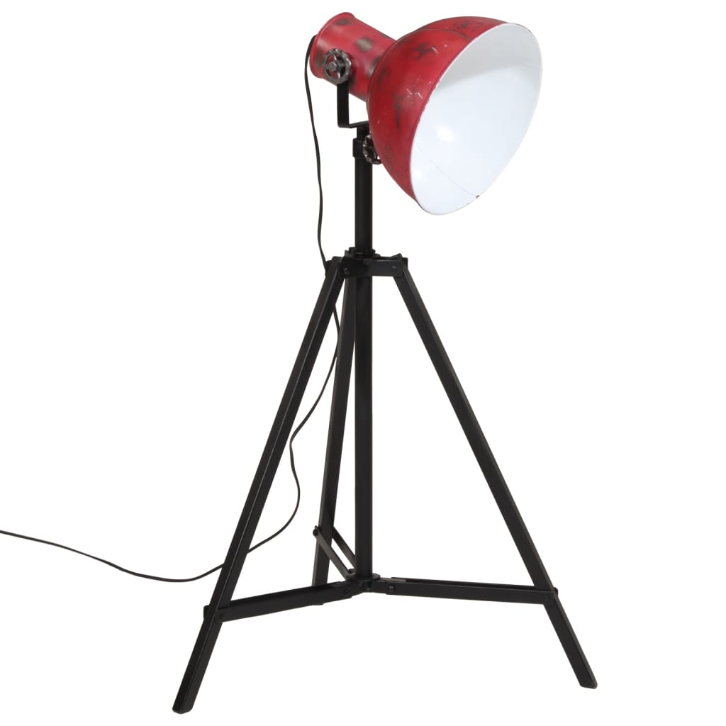 Vloerlamp 25 W E27 61x61x90/150 cm verweerd rood