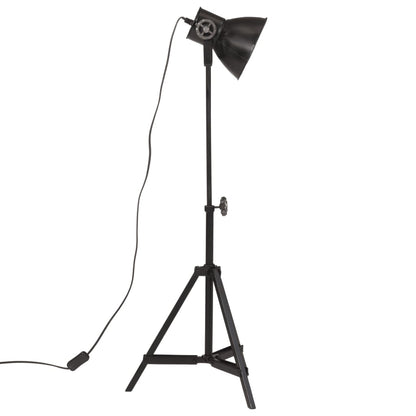 Vloerlamp 25 W E27 35x35x65/95 cm zwart