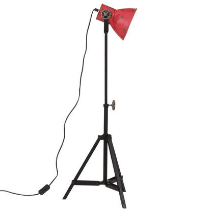 Vloerlamp 25 W E27 35x35x65/95 cm verweerd rood