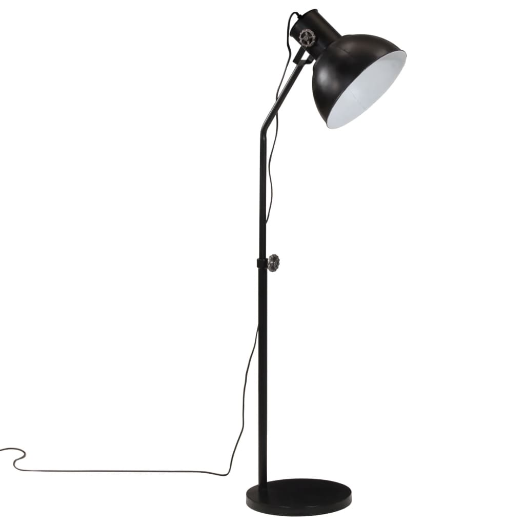 Vloerlamp 25 W E27 30x30x90-150 cm zwart