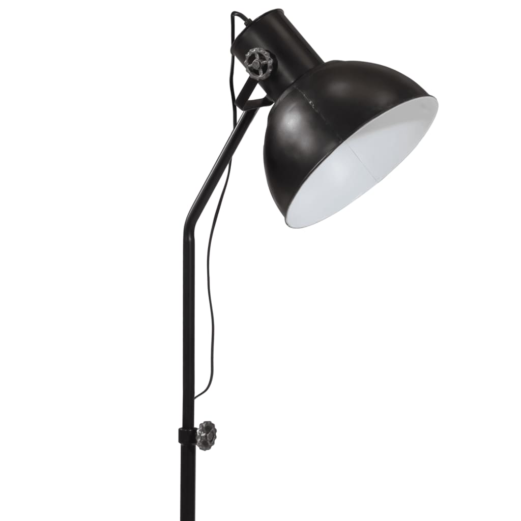 Vloerlamp 25 W E27 30x30x90-150 cm zwart