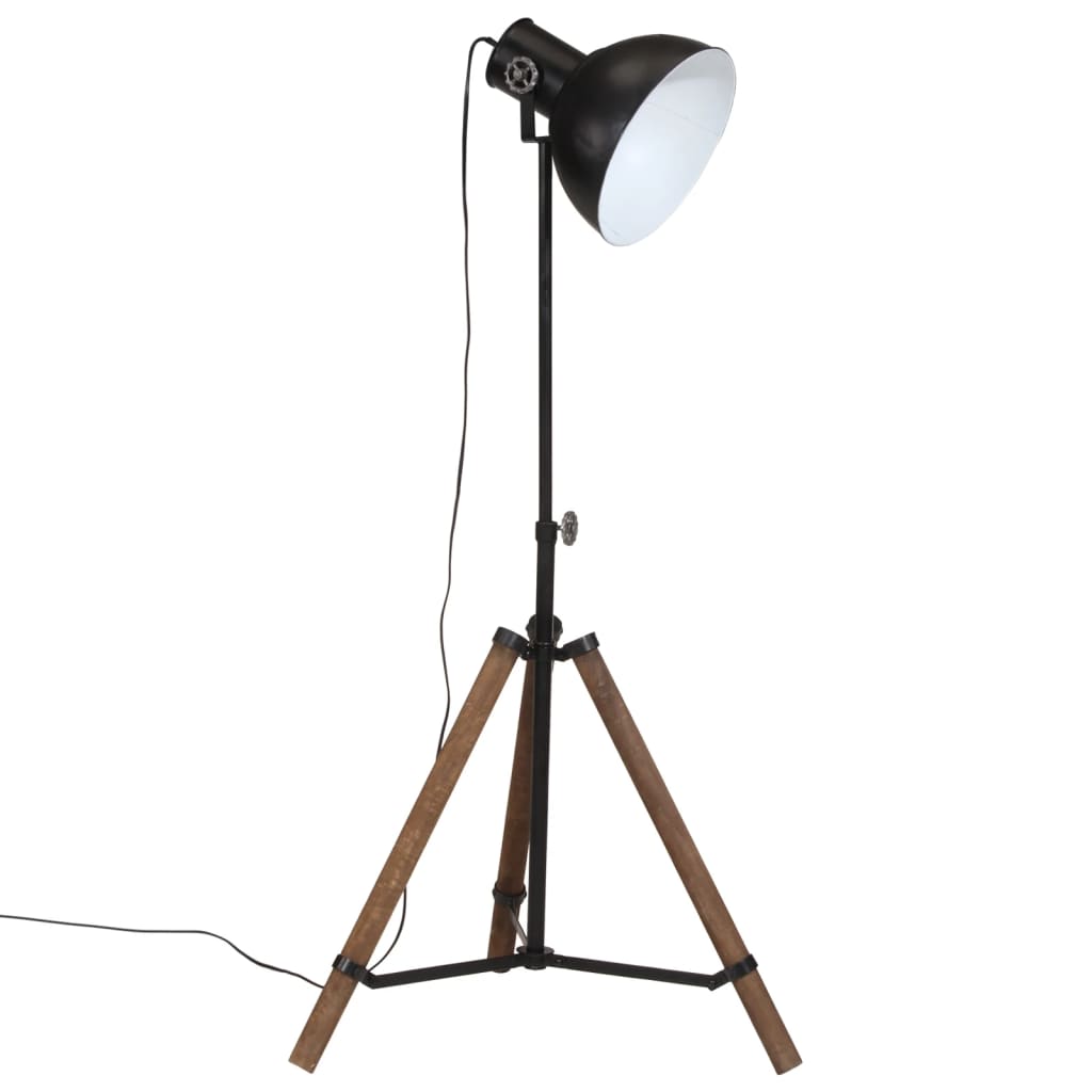 Vloerlamp 25 W E27 75x75x90-150 cm zwart