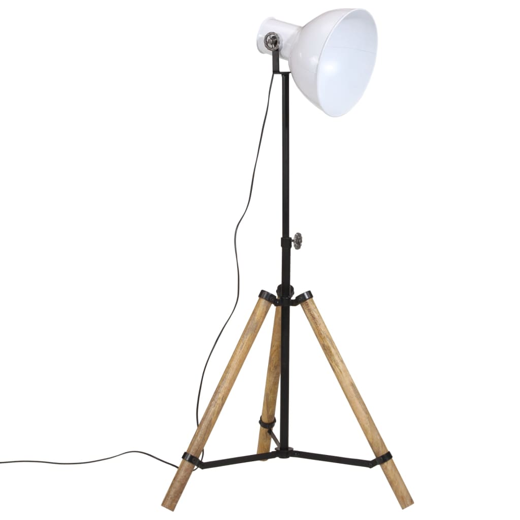 Vloerlamp 25 W E27 75x75x90-150 cm wit