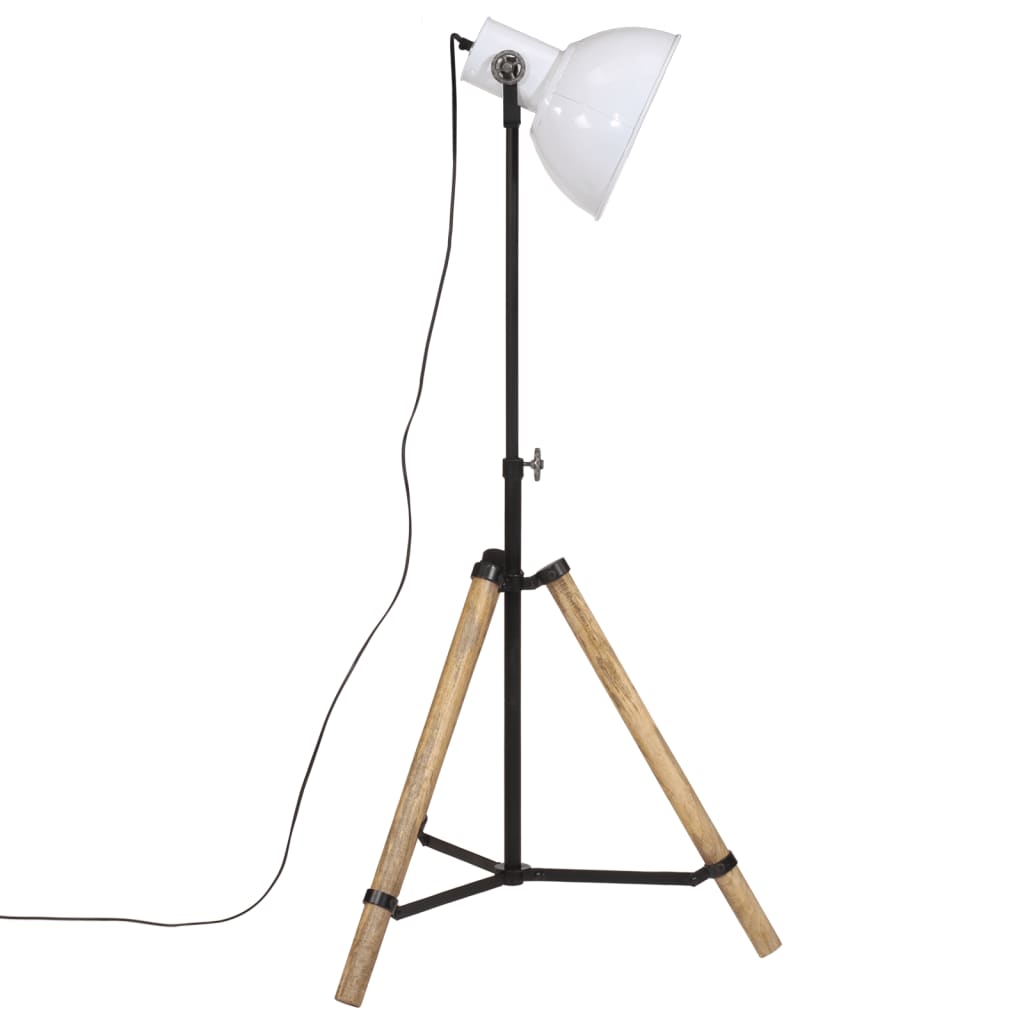 Vloerlamp 25 W E27 75x75x90-150 cm wit