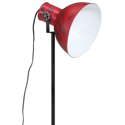 Vloerlamp 25 W E27 75x75x90-150 cm verweerd rood