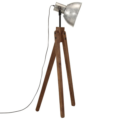 Vloerlamp 25 W E27 45x45x120 cm vintage zilverkleurig