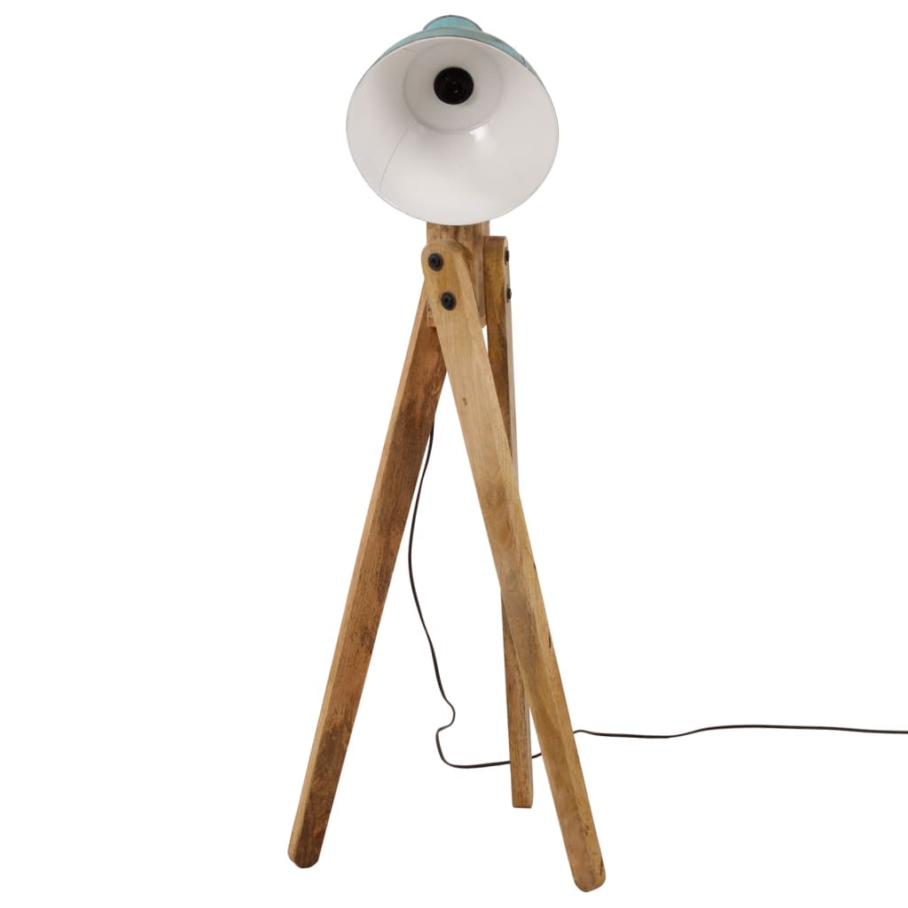 Vloerlamp 25 W E27 45x45x120 cm verweerd blauw