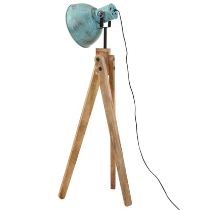 Vloerlamp 25 W E27 45x45x120 cm verweerd blauw