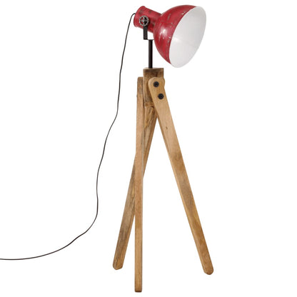 Vloerlamp 25 W E27 45x45x120 cm verweerd rood