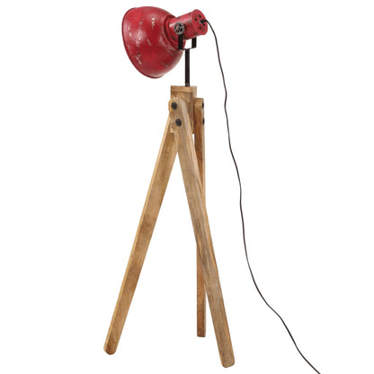 Vloerlamp 25 W E27 45x45x120 cm verweerd rood