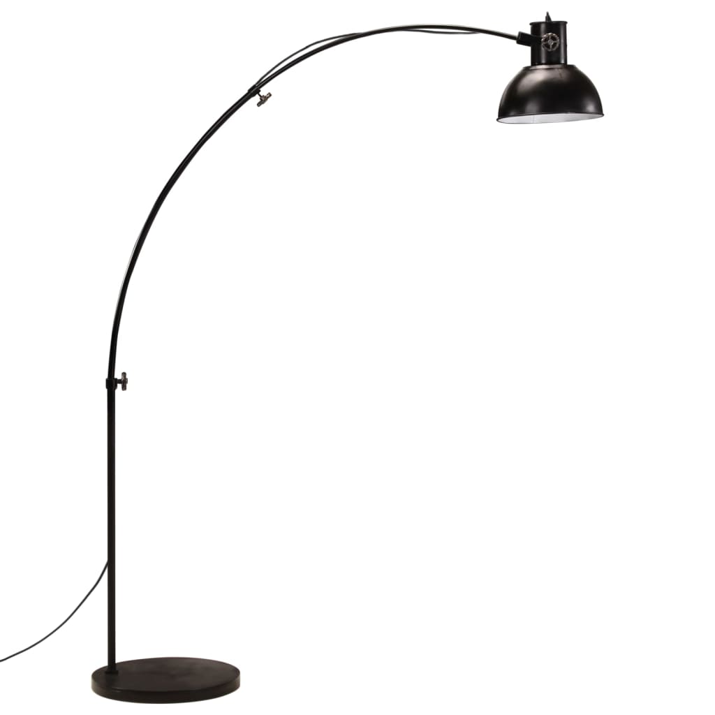 Vloerlamp 25 W E27 150 cm zwart