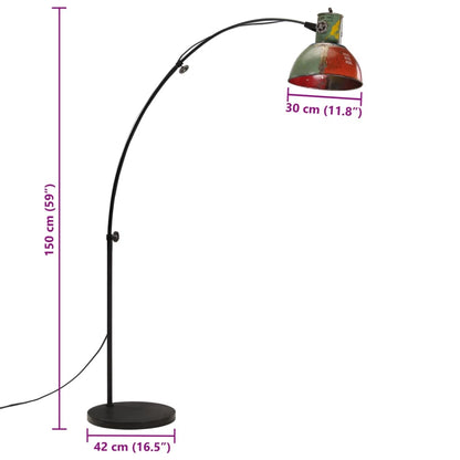 Vloerlamp 25 W E27 150 cm meerkleurig