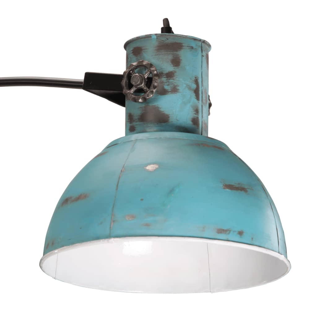 Vloerlamp 25 W E27 150 cm verweerd blauw