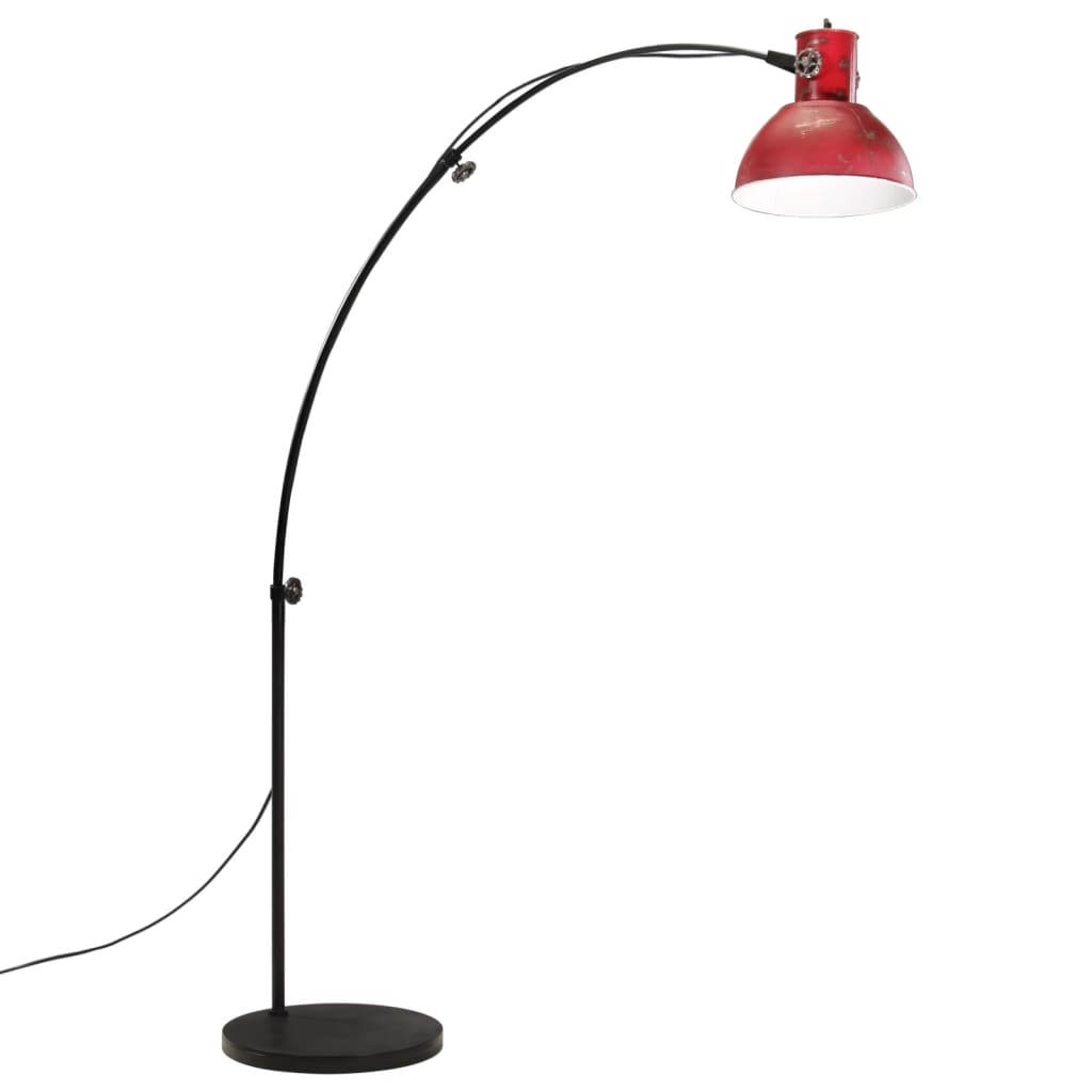 Vloerlamp 25 W E27 150 cm verweerd rood