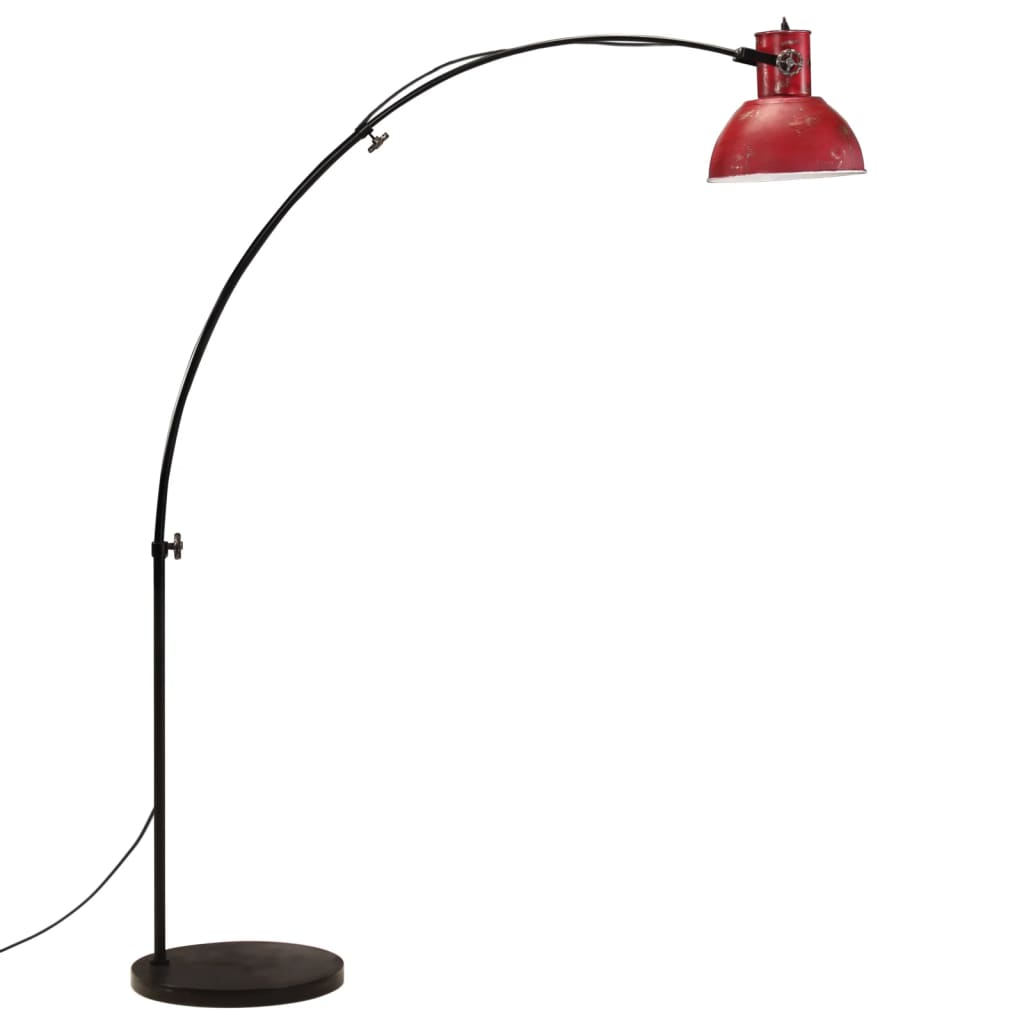 Vloerlamp 25 W E27 150 cm verweerd rood