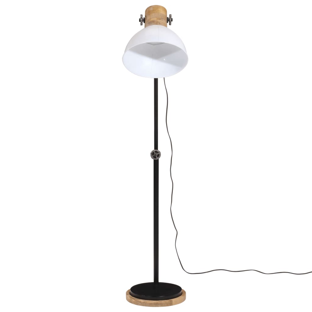 Vloerlamp 25 W E27 30x30x100-150 cm wit