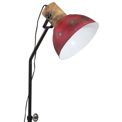 Vloerlamp 25 W E27 30x30x100-150 cm verweerd rood