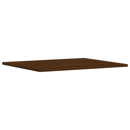 Wandschappen 4 st 60x50x1,5 cm bewerkt hout bruin eikenkleur