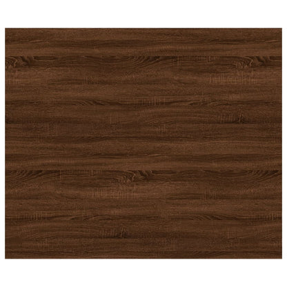 Wandschappen 4 st 60x50x1,5 cm bewerkt hout bruin eikenkleur