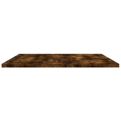 Wandschappen 4 st 80x50x1,5 cm bewerkt hout gerookt eikenkleur