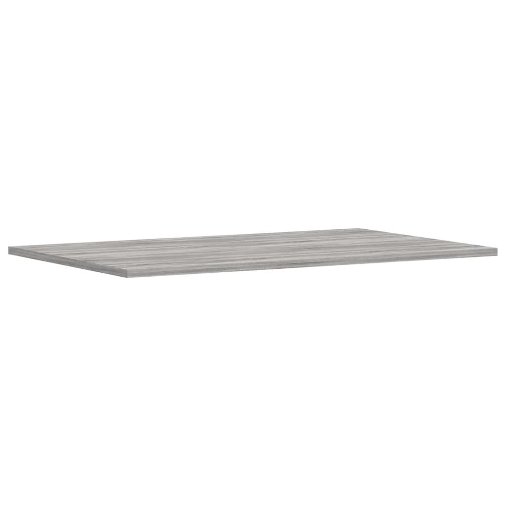 Wandschappen 4 st 80x50x1,5 cm bewerkt hout grijs sonoma eiken