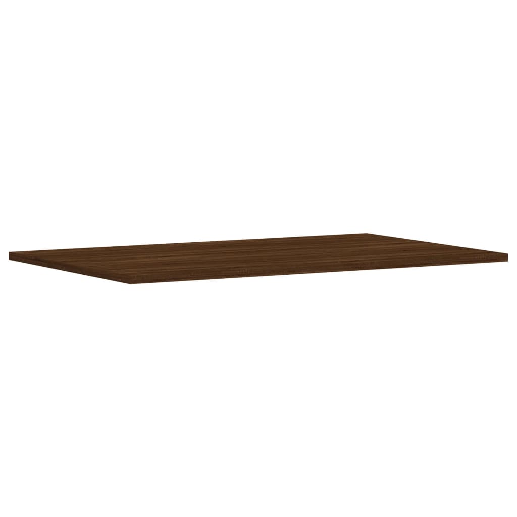 Wandschappen 4 st 80x50x1,5 cm bewerkt hout bruin eikenkleur