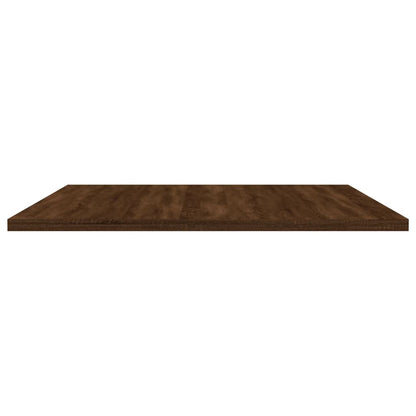 Wandschappen 4 st 80x50x1,5 cm bewerkt hout bruin eikenkleur