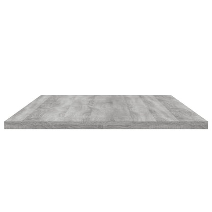 Wandschappen 4 st 100x40x1,5 cm bewerkt hout grijs sonoma eiken