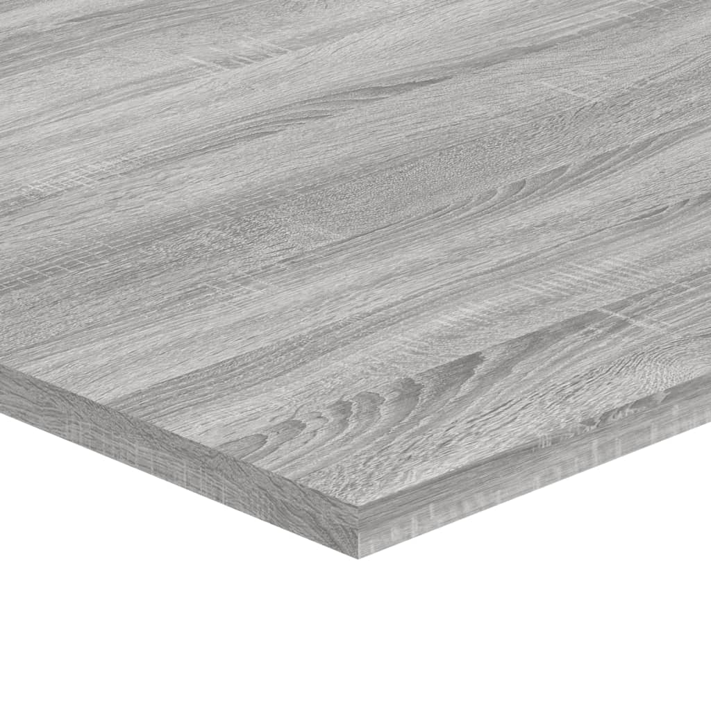 Wandschappen 4 st 100x40x1,5 cm bewerkt hout grijs sonoma eiken