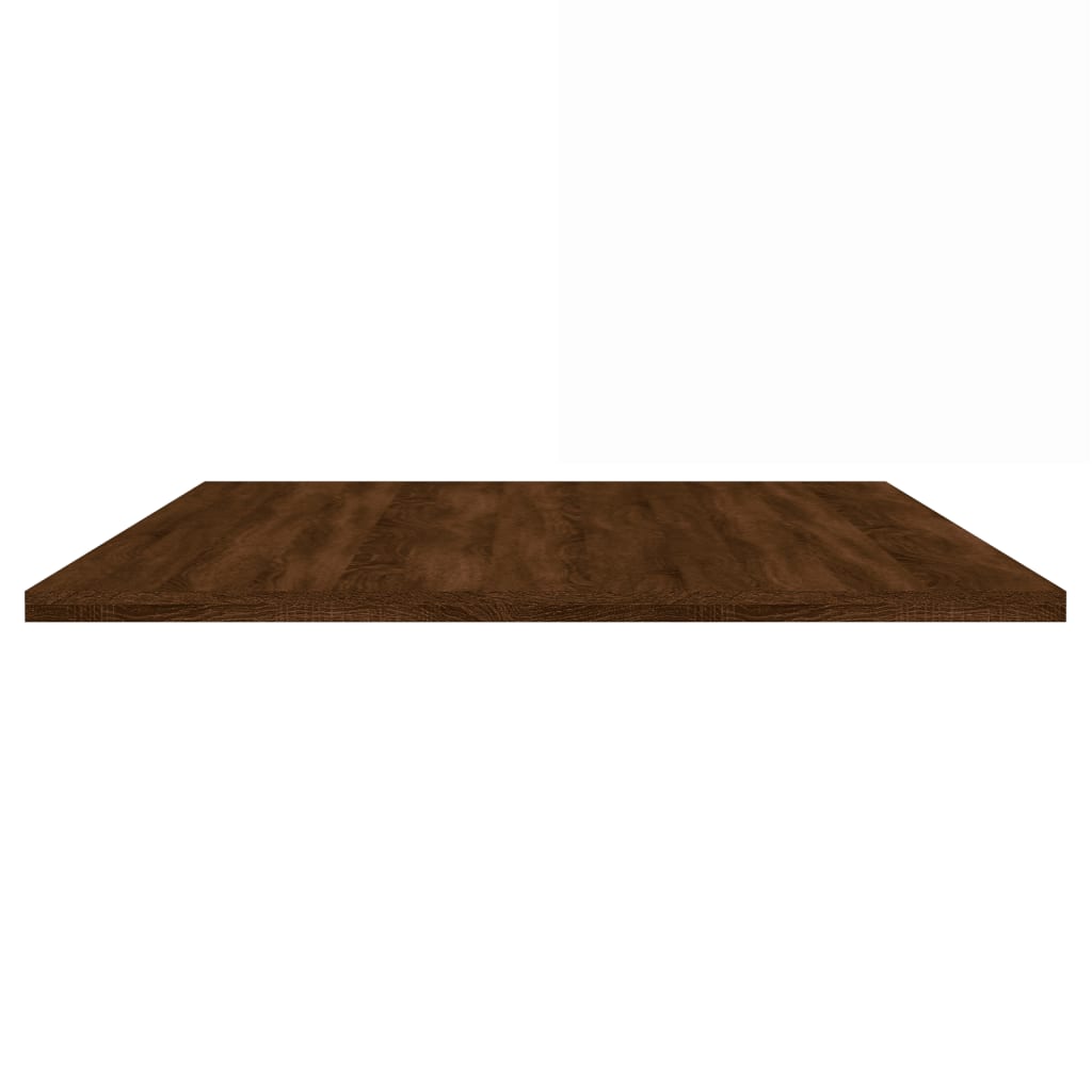 Wandschappen 4 st 100x50x1,5 cm bewerkt hout bruin eikenkleur