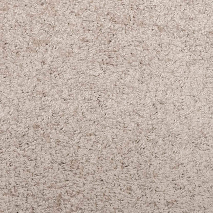 Vloerkleed PAMPLONA shaggy hoogpolig modern 200x200 cm beige