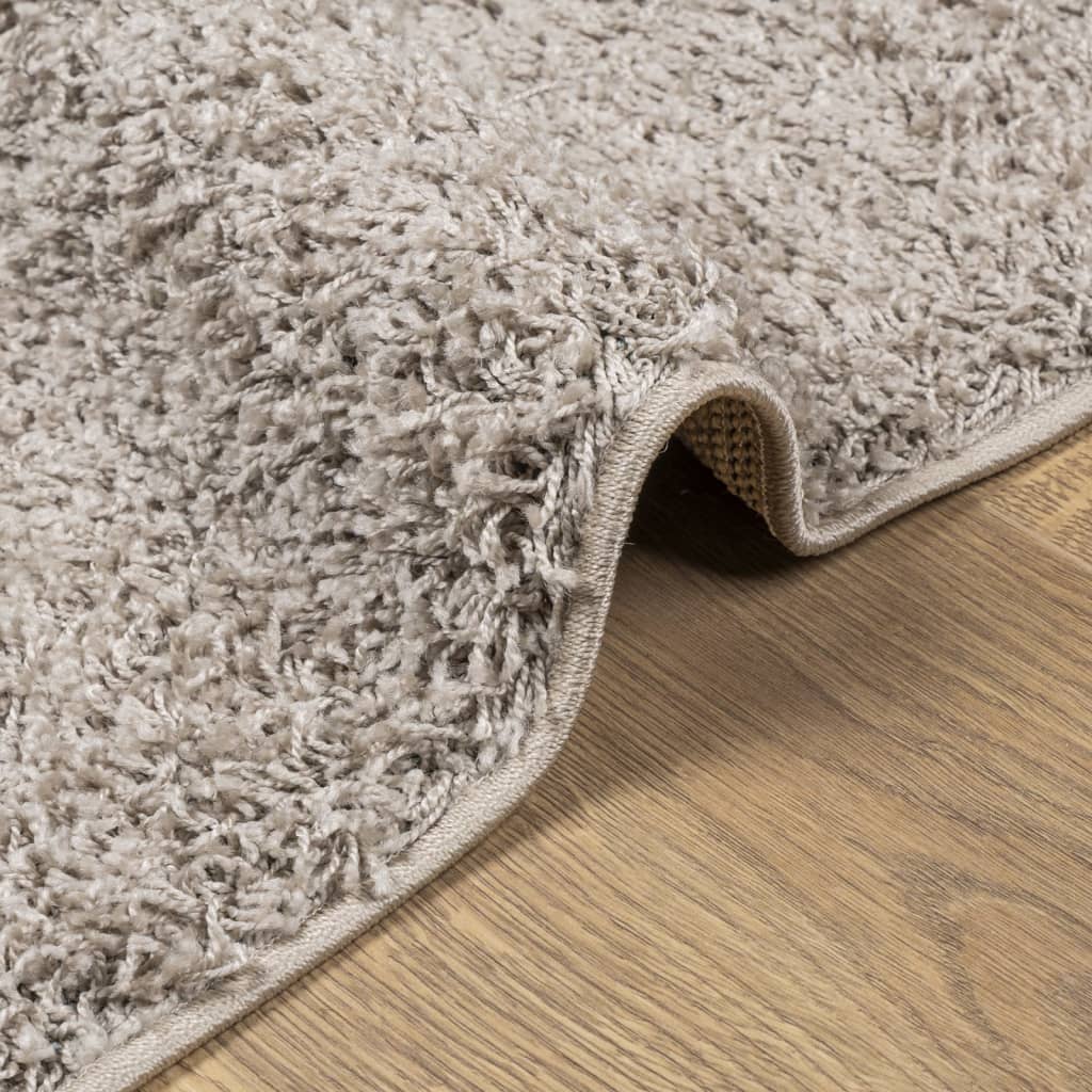 Vloerkleed PAMPLONA shaggy hoogpolig modern 240x340 cm beige