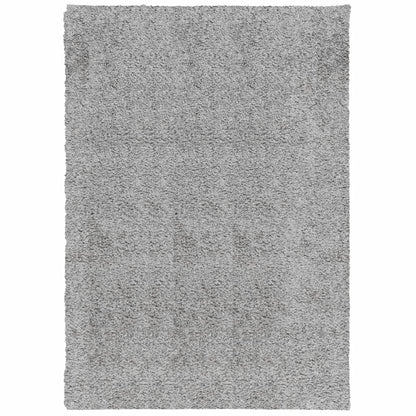 Vloerkleed PAMPLONA shaggy hoogpolig modern 160x230 cm grijs