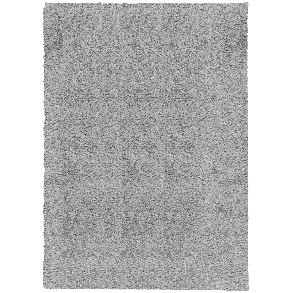 Vloerkleed PAMPLONA shaggy hoogpolig modern 200x280 cm grijs