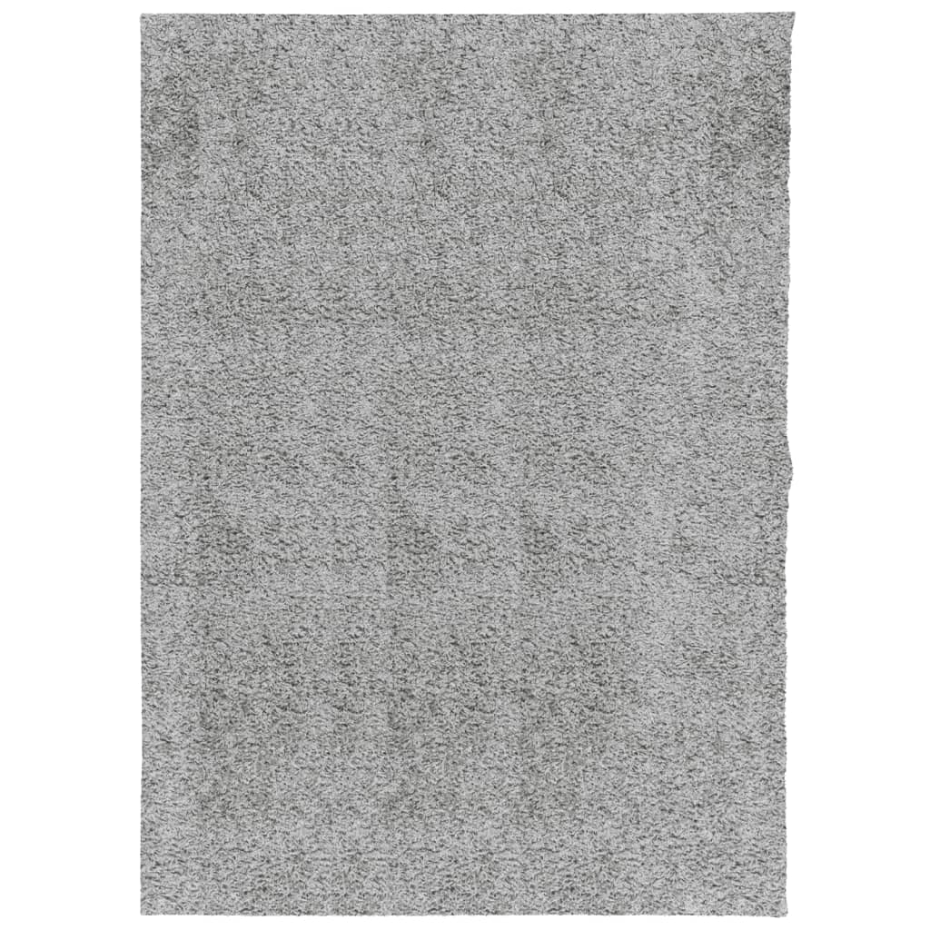 Vloerkleed PAMPLONA shaggy hoogpolig modern 240x340 cm grijs