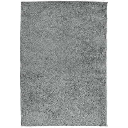 Vloerkleed PAMPLONA shaggy hoogpolig modern 140x200 cm groen