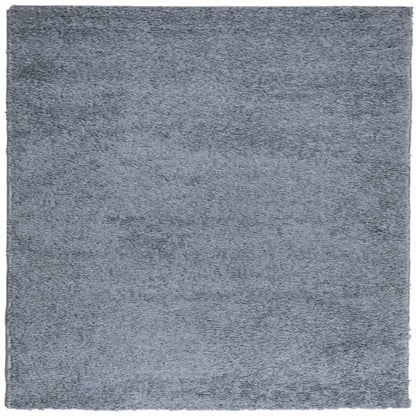 Vloerkleed PAMPLONA shaggy hoogpolig modern 200x200 cm blauw