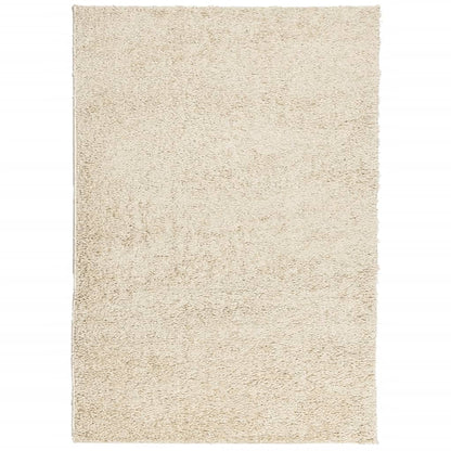 Vloerkleed PAMPLONA shaggy hoogpolig modern 160x230 cm goud