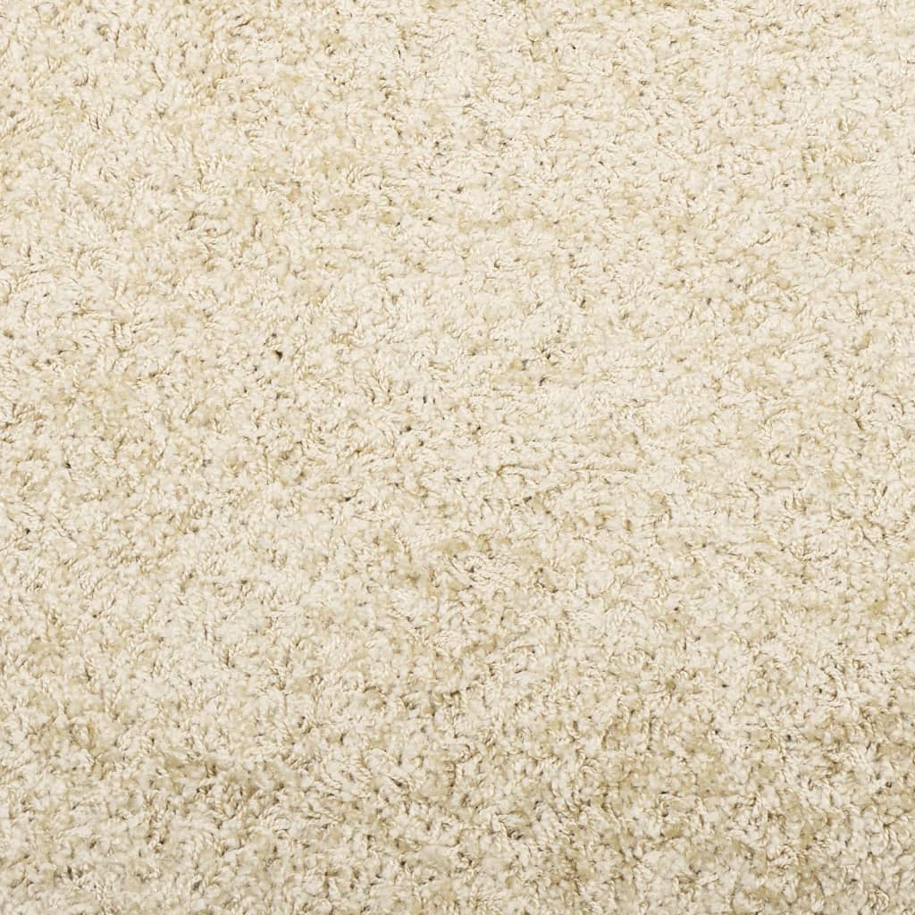 Vloerkleed PAMPLONA shaggy hoogpolig modern 160x230 cm goud