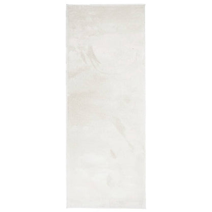 Vloerkleed OVIEDO laagpolig 80x200 cm beige