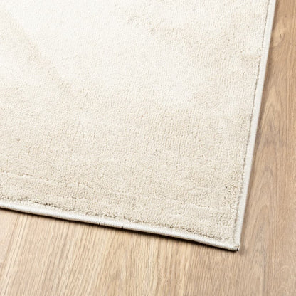 Vloerkleed OVIEDO laagpolig 80x200 cm beige