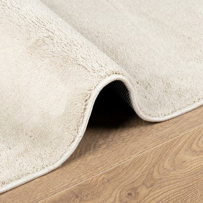 Vloerkleed OVIEDO laagpolig 80x200 cm beige