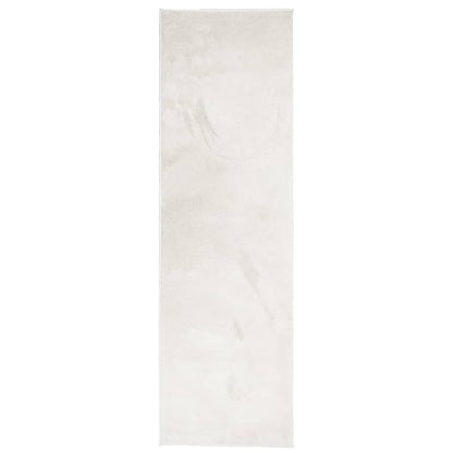 Vloerkleed OVIEDO laagpolig 80x250 cm beige