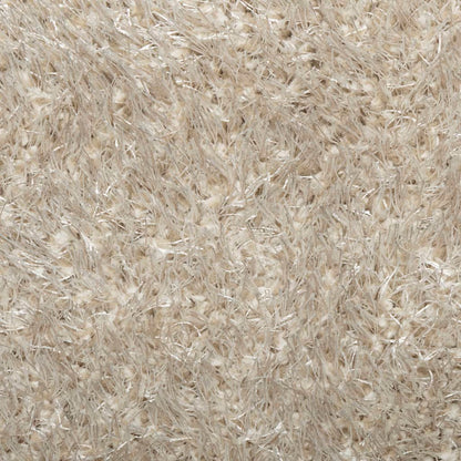 Vloerkleed ISTAN hoogpolig glanzend 100x200 cm beige