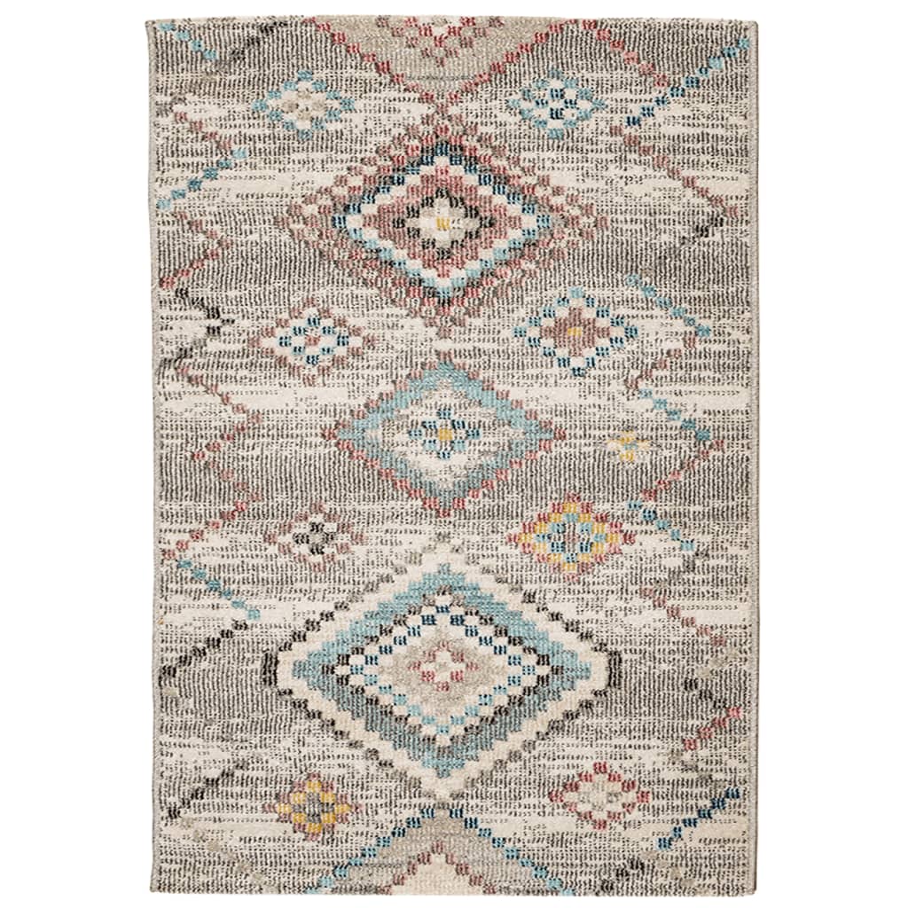 Vloerkleed ARBIZU binnen en buiten vintage stijl 140x200 cm