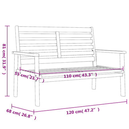 Tuinset massief acaciahout