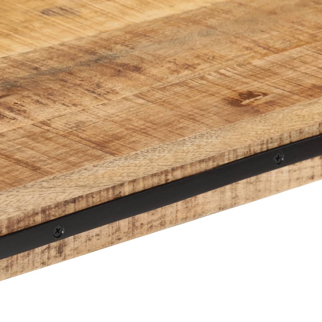 Wandtafel 100x35x75 cm massief mangohout