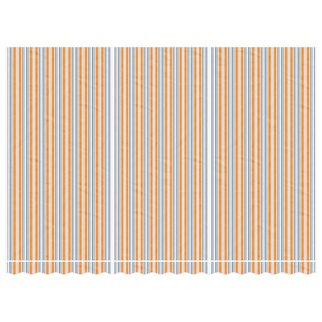 Vervangingsdoek voor luifel gestreept 4,5x3 m meerkleurig